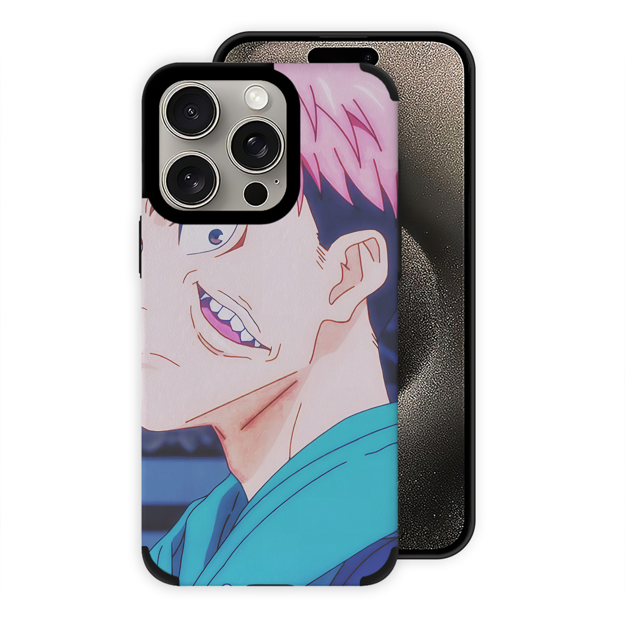 （画像用） SPY×FAMILY间谍家家酒 【iPhone15ProMax対応】 PUレザー スマホケース 耐衝撃＆黄変防止