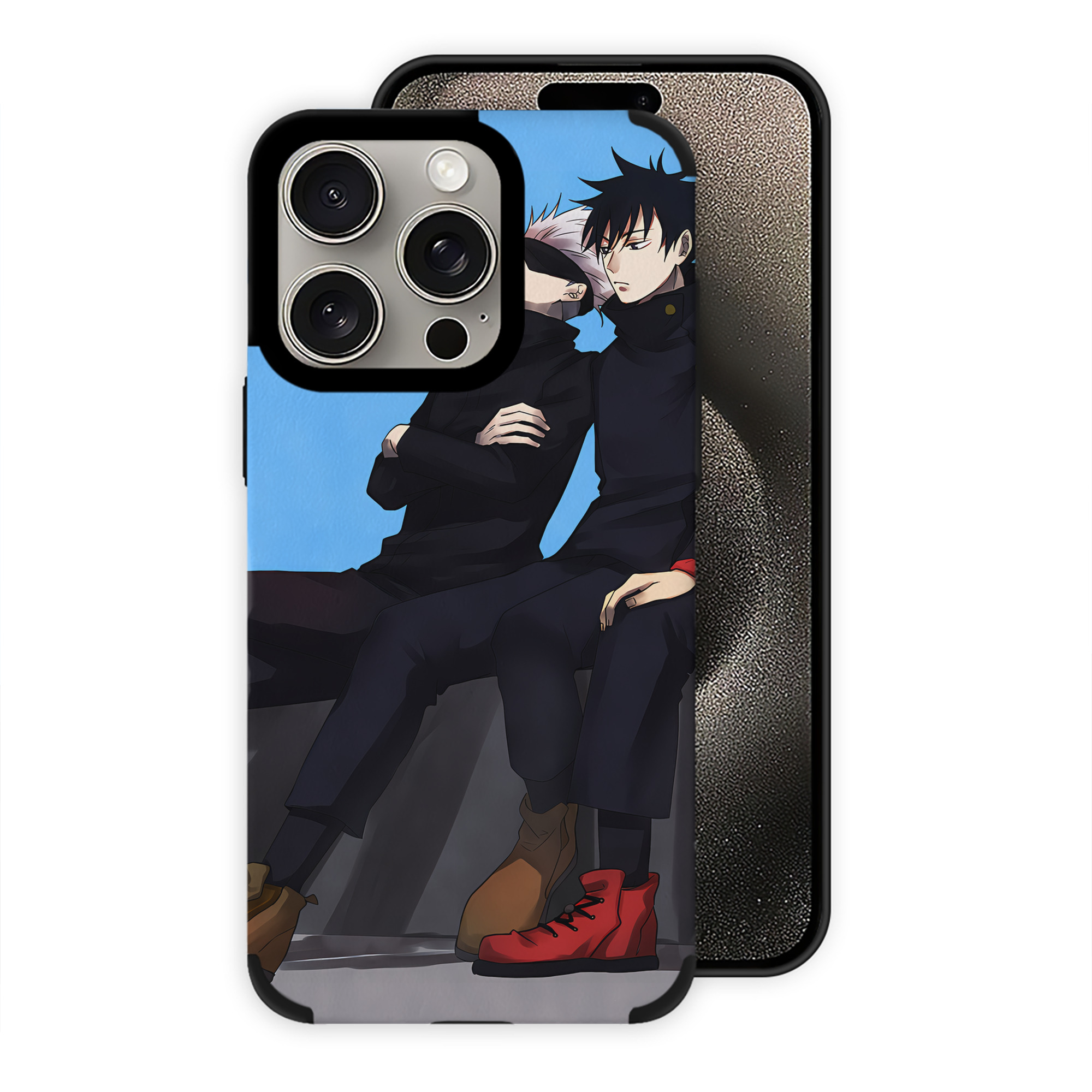 （画像用） SPY×FAMILY间谍家家酒 【iPhone15ProMax対応】 PUレザー スマホケース 耐衝撃＆黄変防止