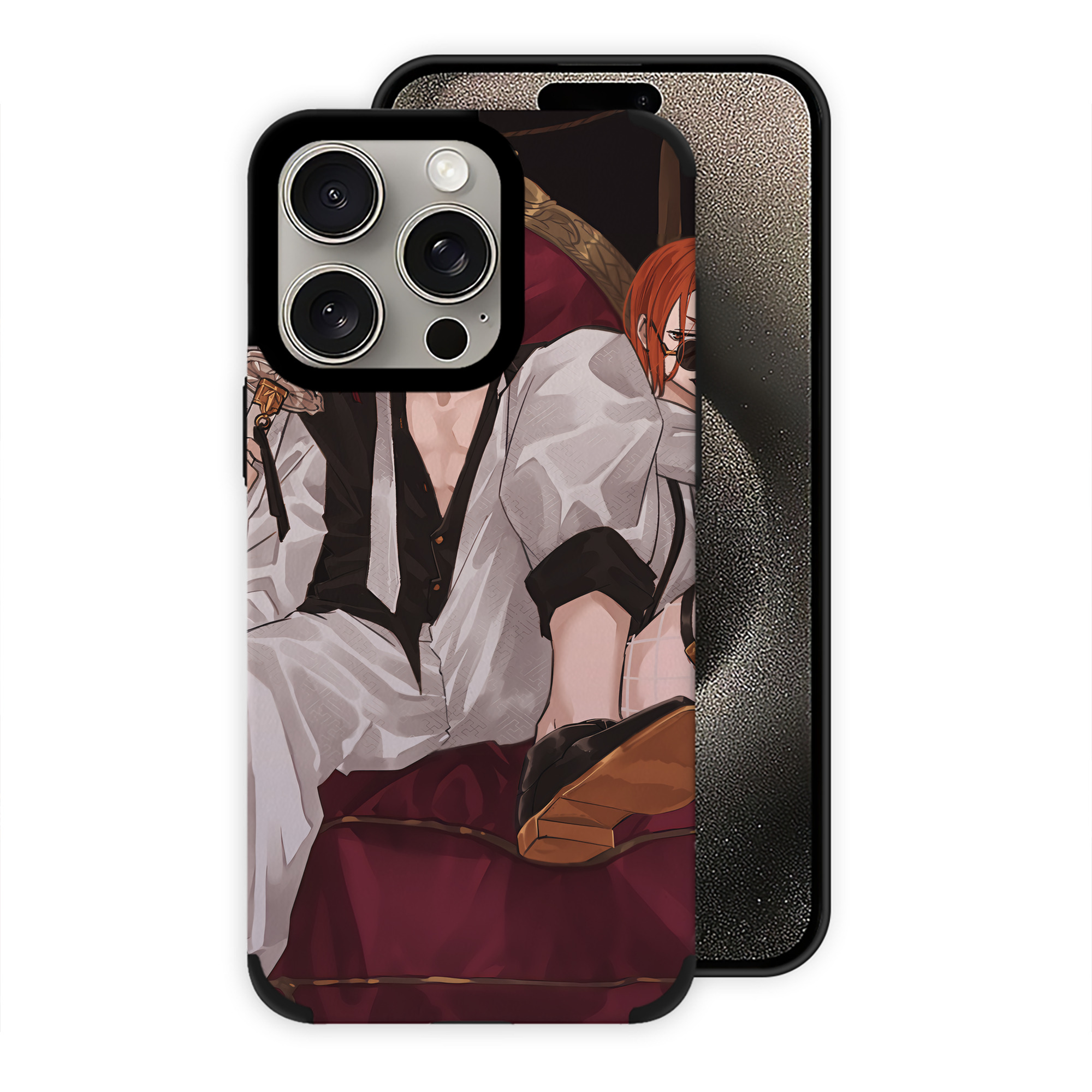 （画像用） SPY×FAMILY间谍家家酒 【iPhone15ProMax対応】 PUレザー スマホケース 耐衝撃＆黄変防止