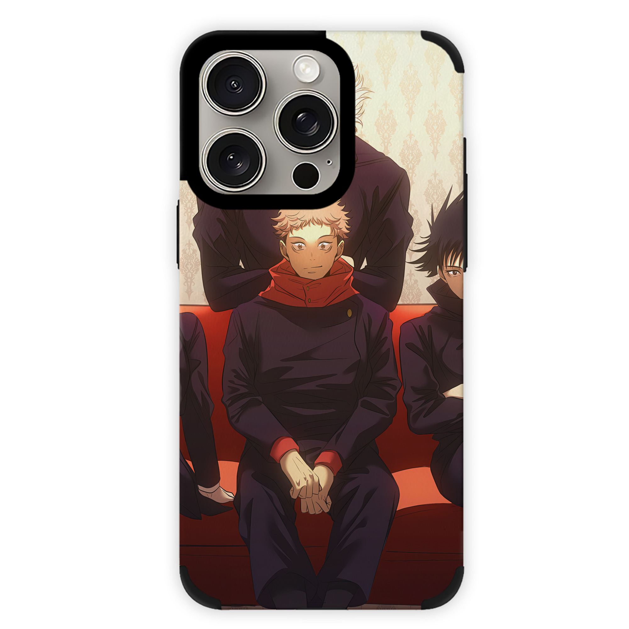 （画像用） SPY×FAMILY间谍家家酒 【iPhone15ProMax対応】 PUレザー スマホケース 耐衝撃＆黄変防止