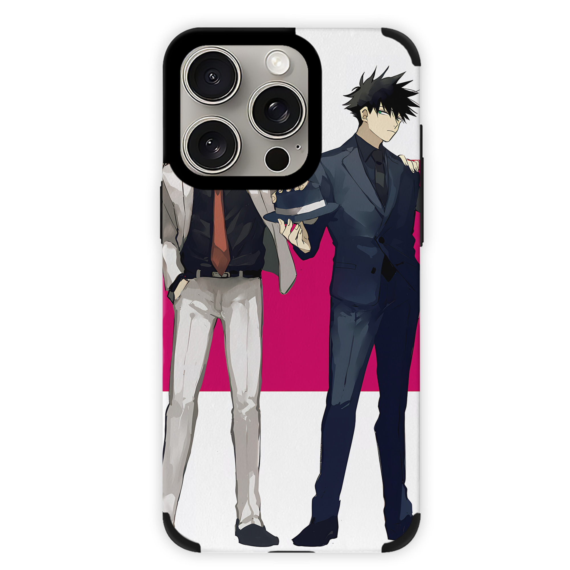 （画像用） SPY×FAMILY间谍家家酒 【iPhone15ProMax対応】 PUレザー スマホケース 耐衝撃＆黄変防止