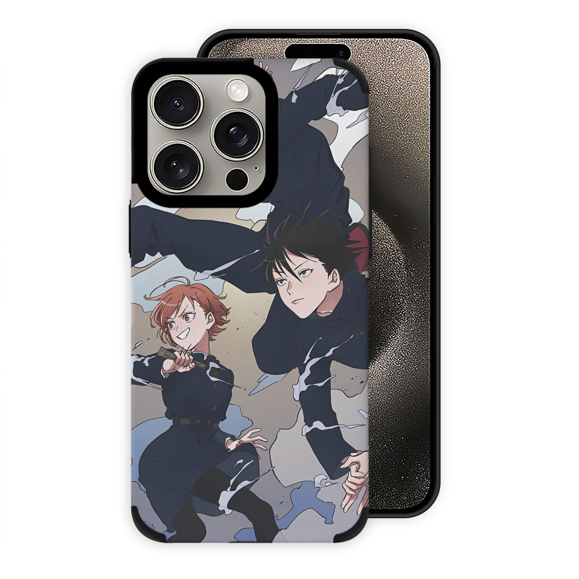 （画像用） SPY×FAMILY间谍家家酒 【iPhone15ProMax対応】 PUレザー スマホケース 耐衝撃＆黄変防止