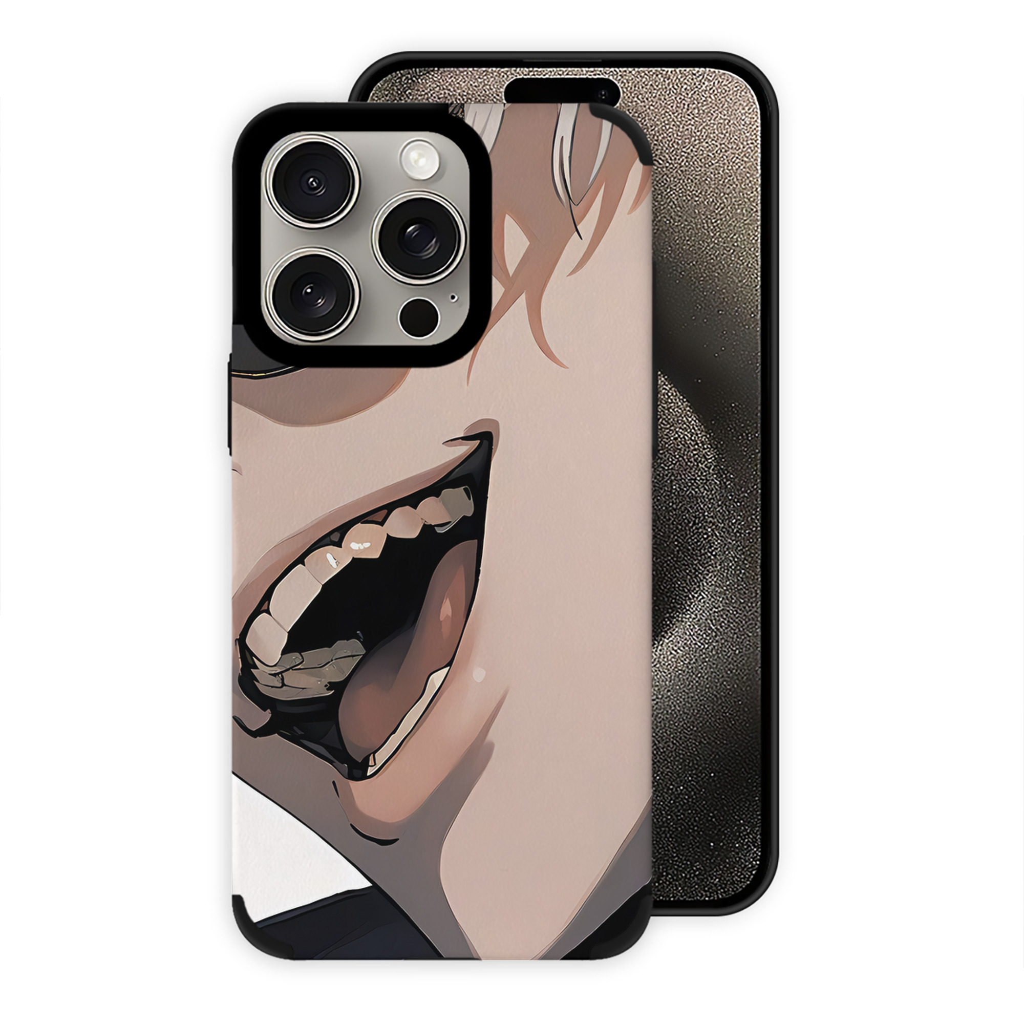 （画像用） SPY×FAMILY间谍家家酒 【iPhone15ProMax対応】 PUレザー スマホケース 耐衝撃＆黄変防止