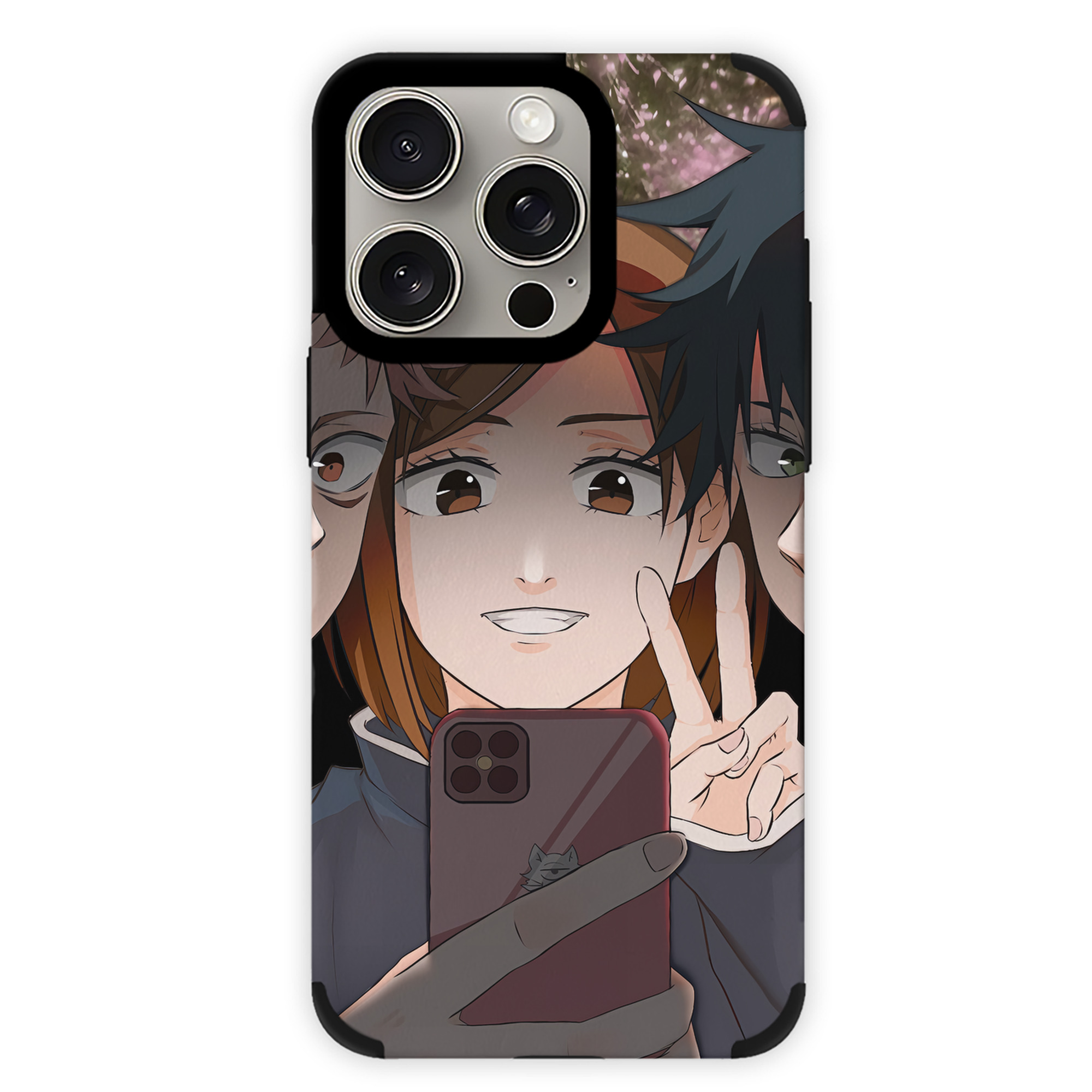 （画像用） SPY×FAMILY间谍家家酒 【iPhone15ProMax対応】 PUレザー スマホケース 耐衝撃＆黄変防止