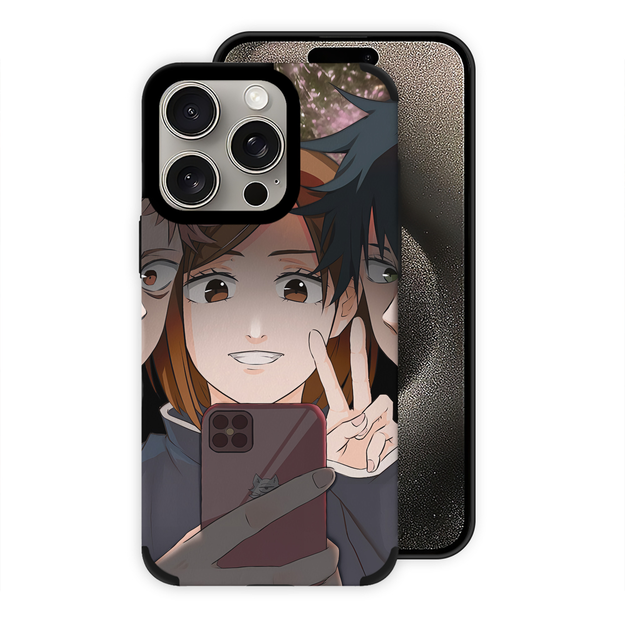 （画像用） SPY×FAMILY间谍家家酒 【iPhone15ProMax対応】 PUレザー スマホケース 耐衝撃＆黄変防止