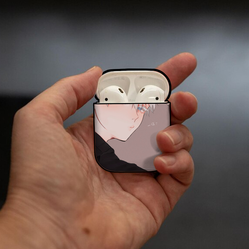 SPY×FAMILY间谍家家酒 AirPods 第2世代保護ケース ハードシェル ブラック 耐衝撃・防指紋・カラビナ付き
