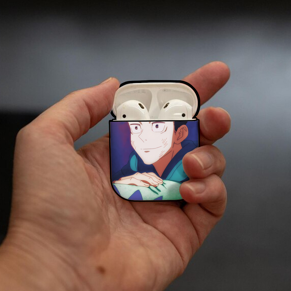 SPY×FAMILY间谍家家酒 AirPods 第2世代保護ケース ハードシェル ブラック 耐衝撃・防指紋・カラビナ付き