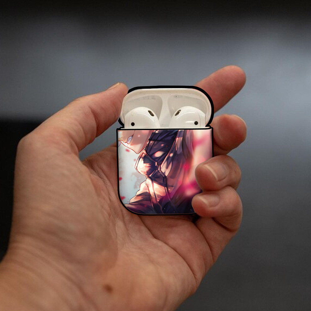 SPY×FAMILY间谍家家酒 AirPods 第2世代保護ケース ハードシェル ブラック 耐衝撃・防指紋・カラビナ付き