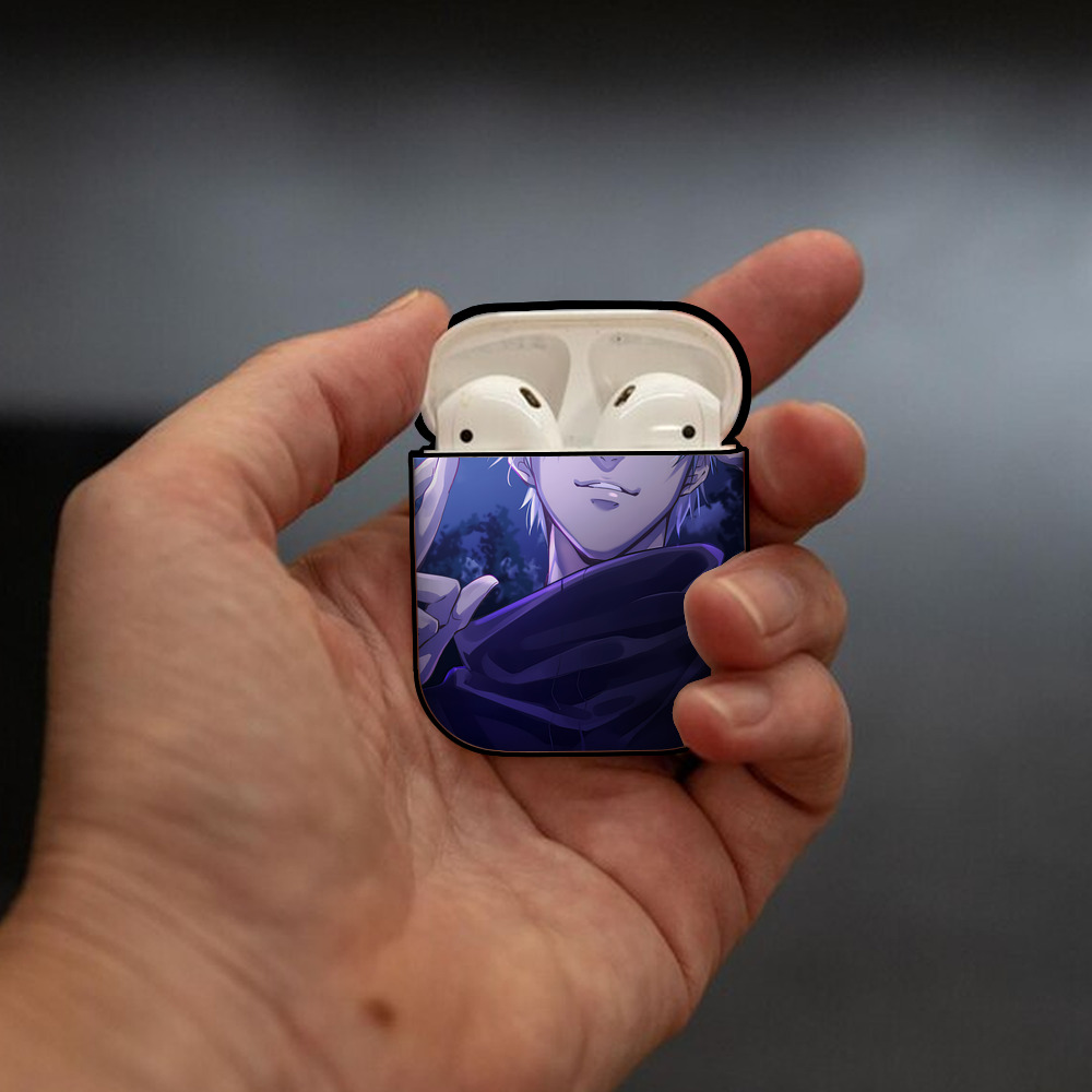 SPY×FAMILY间谍家家酒 AirPods 第2世代保護ケース ハードシェル ブラック 耐衝撃・防指紋・カラビナ付き