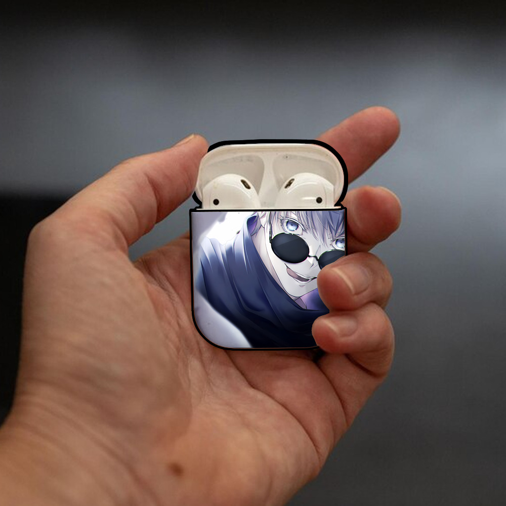 SPY×FAMILY间谍家家酒 AirPods 第2世代保護ケース ハードシェル ブラック 耐衝撃・防指紋・カラビナ付き