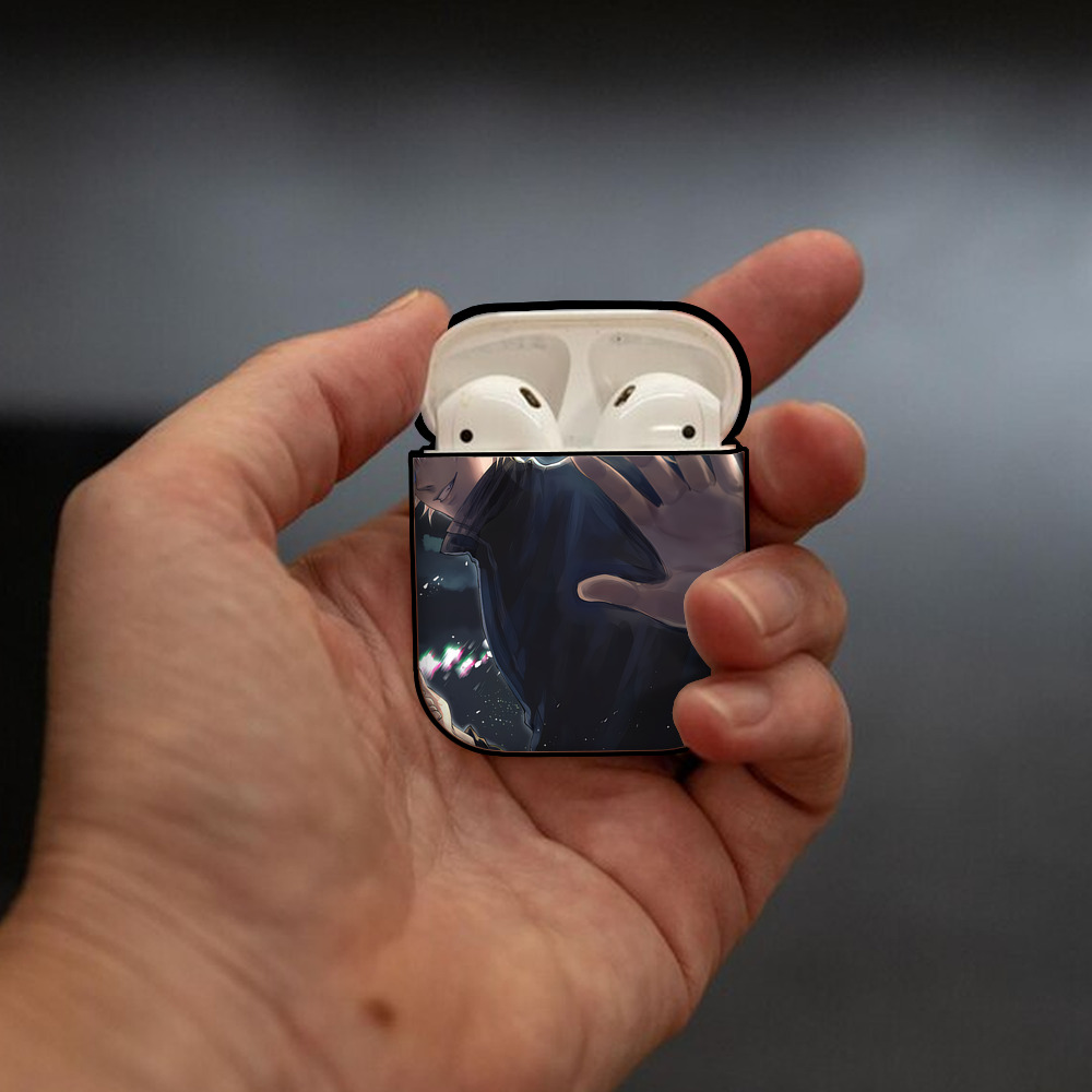 SPY×FAMILY间谍家家酒 AirPods 第2世代保護ケース ハードシェル ブラック 耐衝撃・防指紋・カラビナ付き