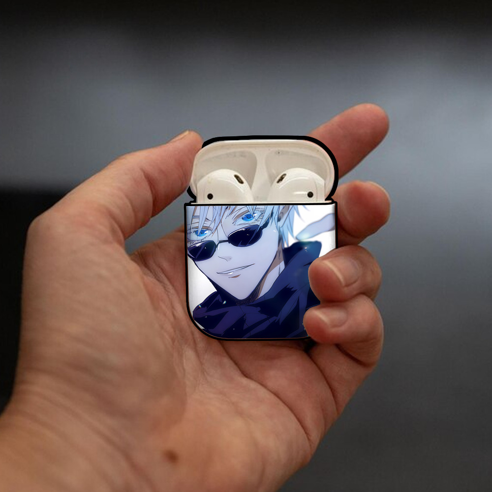 SPY×FAMILY间谍家家酒 AirPods 第2世代保護ケース ハードシェル ブラック 耐衝撃・防指紋・カラビナ付き