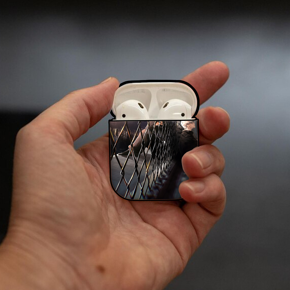 SPY×FAMILY间谍家家酒 AirPods 第2世代保護ケース ハードシェル ブラック 耐衝撃・防指紋・カラビナ付き