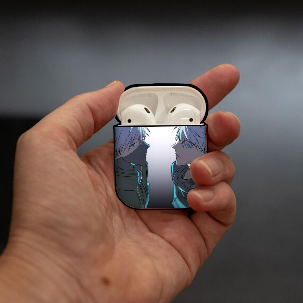 SPY×FAMILY间谍家家酒 AirPods 第2世代保護ケース ハードシェル ブラック 耐衝撃・防指紋・カラビナ付き