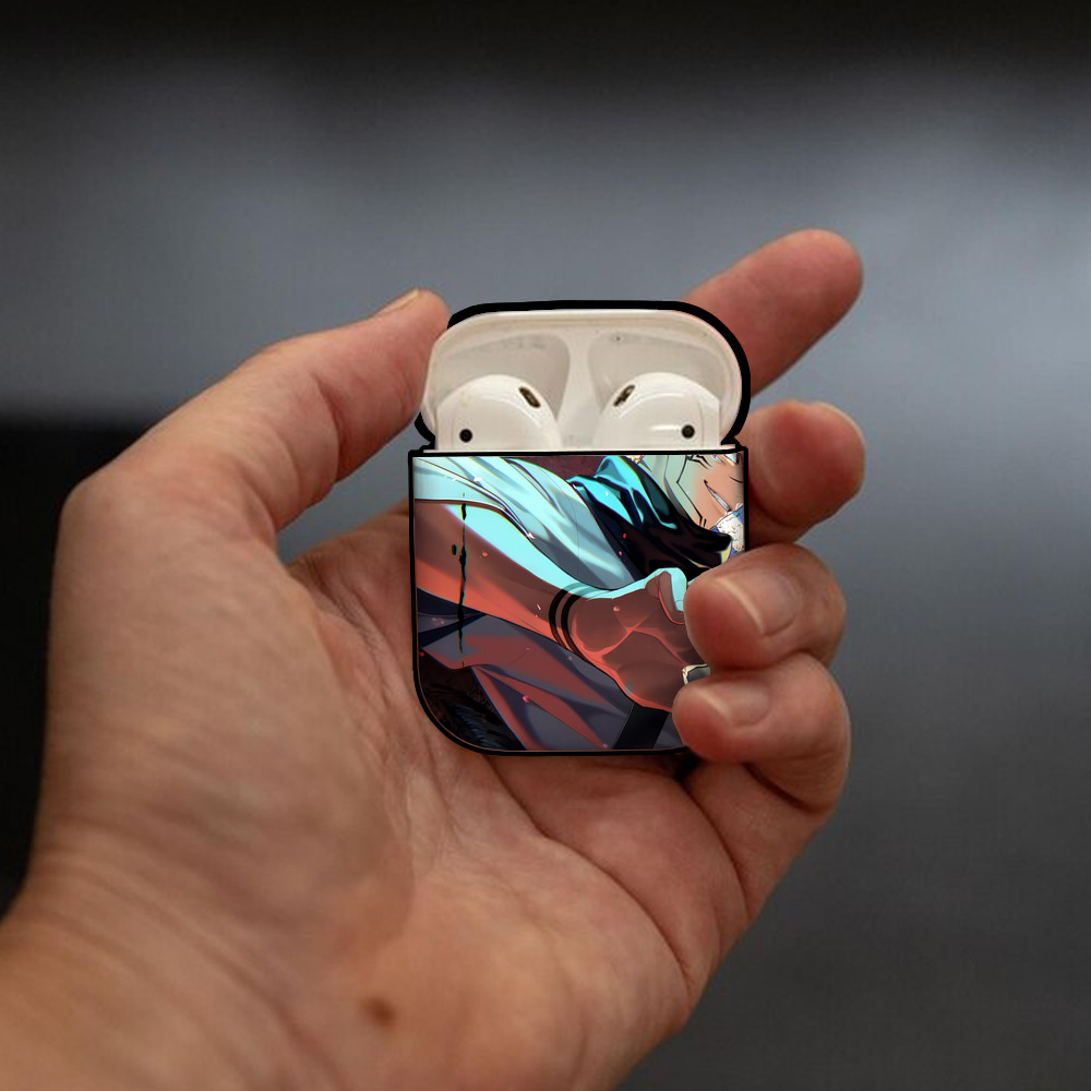 SPY×FAMILY间谍家家酒 AirPods 第2世代保護ケース ハードシェル ブラック 耐衝撃・防指紋・カラビナ付き