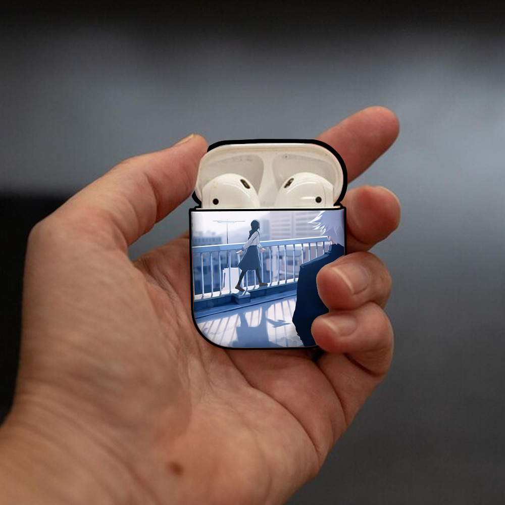 SPY×FAMILY间谍家家酒 AirPods 第2世代保護ケース ハードシェル ブラック 耐衝撃・防指紋・カラビナ付き