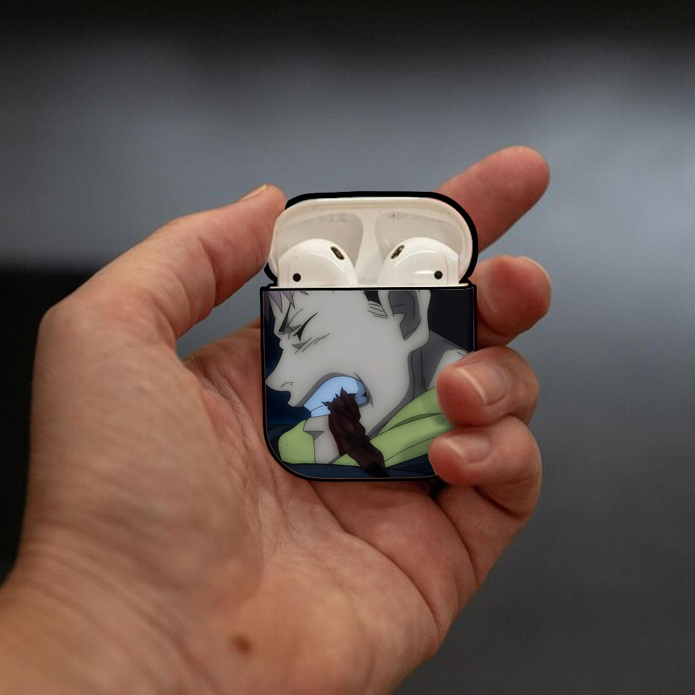 SPY×FAMILY间谍家家酒 AirPods 第2世代保護ケース ハードシェル ブラック 耐衝撃・防指紋・カラビナ付き