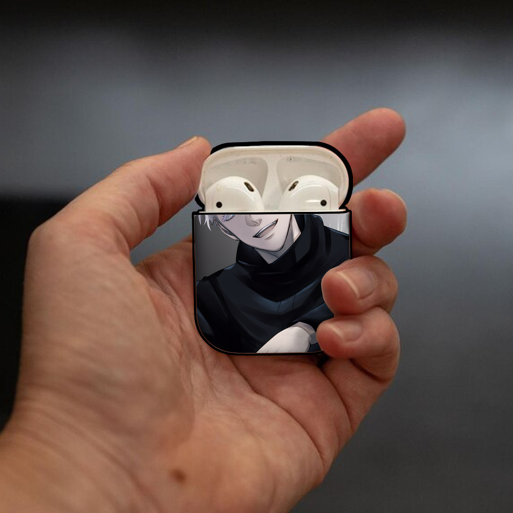 SPY×FAMILY间谍家家酒 AirPods 第2世代保護ケース ハードシェル ブラック 耐衝撃・防指紋・カラビナ付き