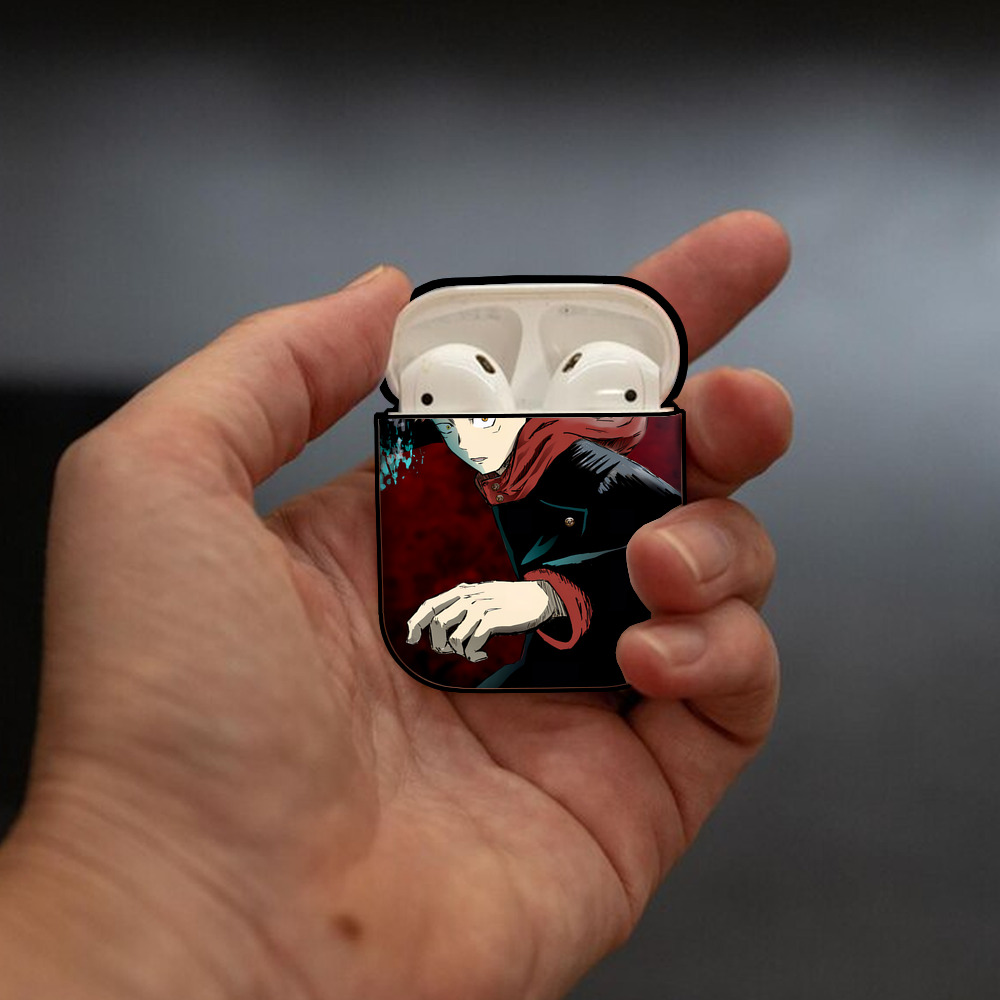 SPY×FAMILY间谍家家酒 AirPods 第2世代保護ケース ハードシェル ブラック 耐衝撃・防指紋・カラビナ付き