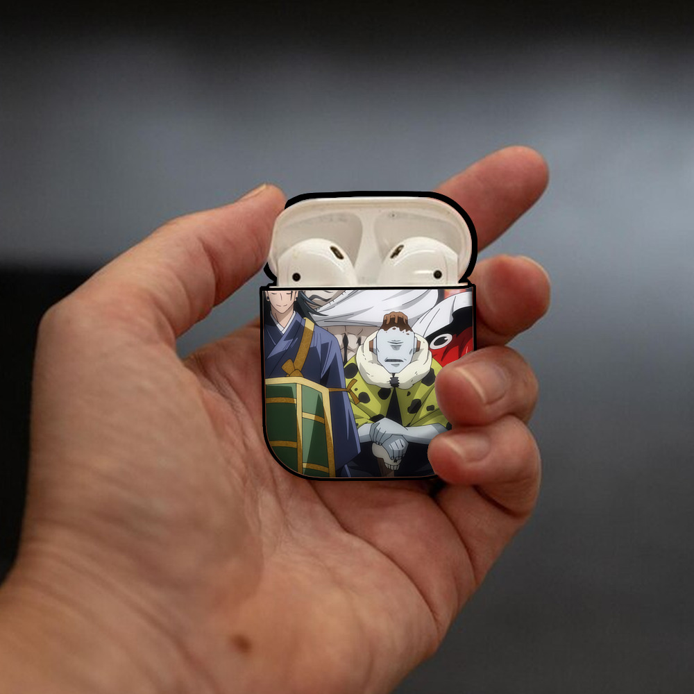 SPY×FAMILY间谍家家酒 AirPods 第2世代保護ケース ハードシェル ブラック 耐衝撃・防指紋・カラビナ付き