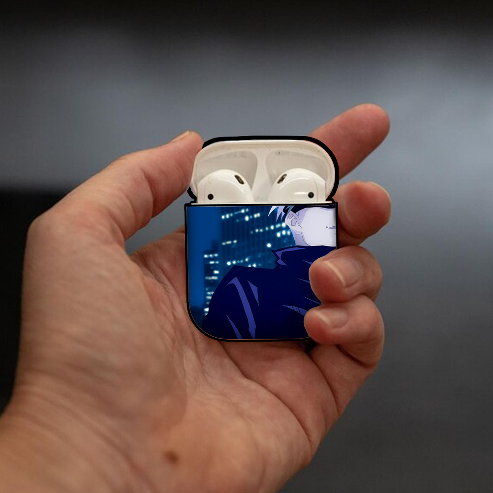 SPY×FAMILY间谍家家酒 AirPods 第2世代保護ケース ハードシェル ブラック 耐衝撃・防指紋・カラビナ付き