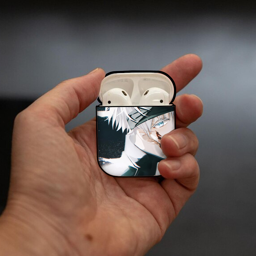 SPY×FAMILY间谍家家酒 AirPods 第2世代保護ケース ハードシェル ブラック 耐衝撃・防指紋・カラビナ付き