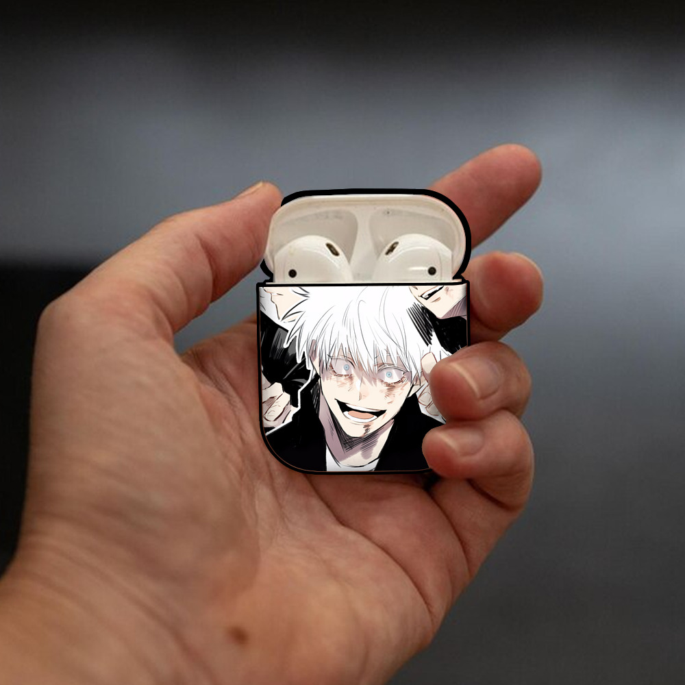 SPY×FAMILY间谍家家酒 AirPods 第2世代保護ケース ハードシェル ブラック 耐衝撃・防指紋・カラビナ付き