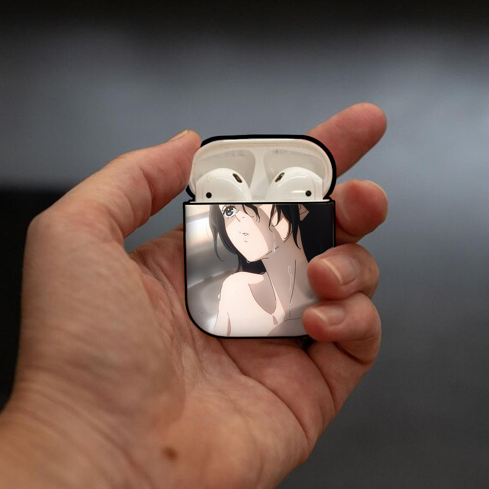 SPY×FAMILY间谍家家酒 AirPods 第2世代保護ケース ハードシェル ブラック 耐衝撃・防指紋・カラビナ付き