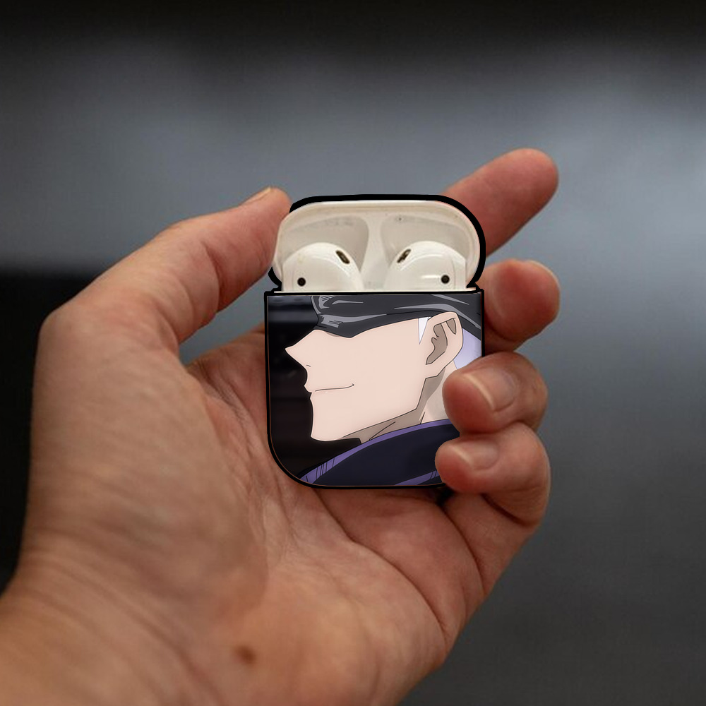SPY×FAMILY间谍家家酒 AirPods 第2世代保護ケース ハードシェル ブラック 耐衝撃・防指紋・カラビナ付き
