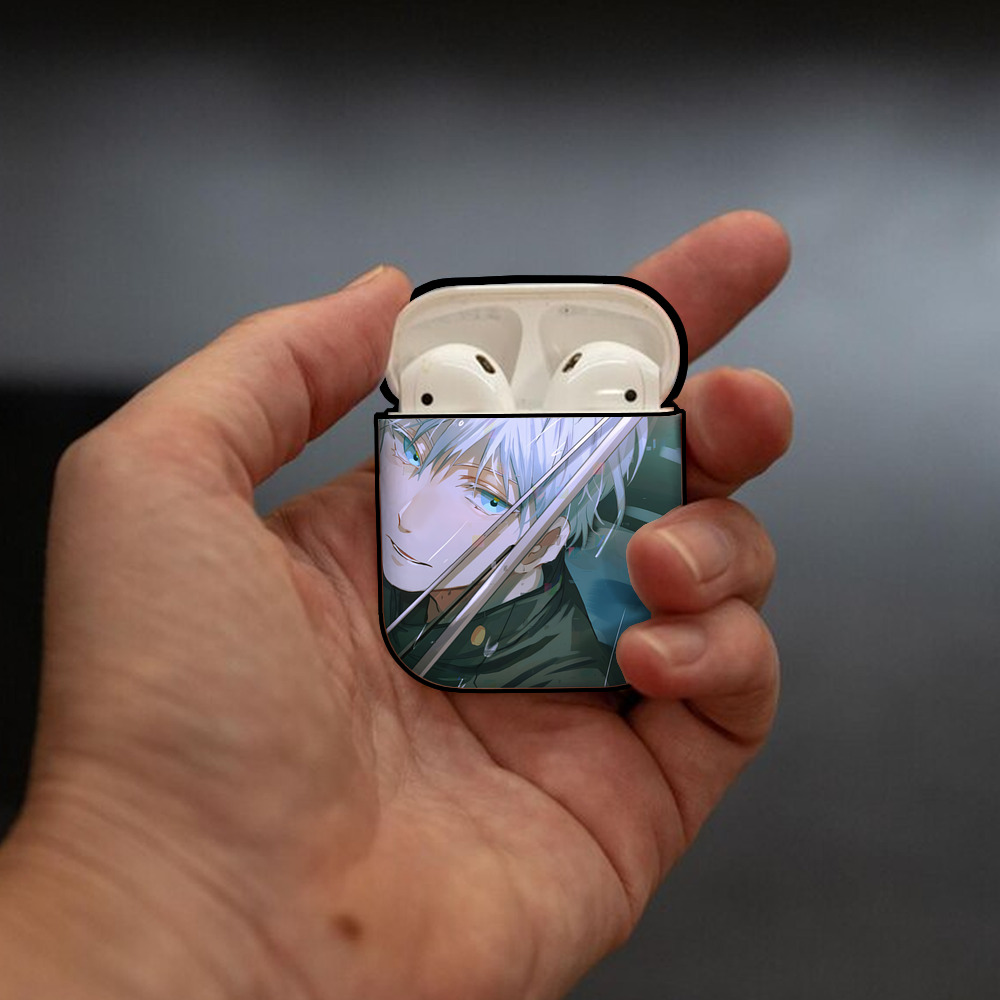 SPY×FAMILY间谍家家酒 AirPods 第2世代保護ケース ハードシェル ブラック 耐衝撃・防指紋・カラビナ付き