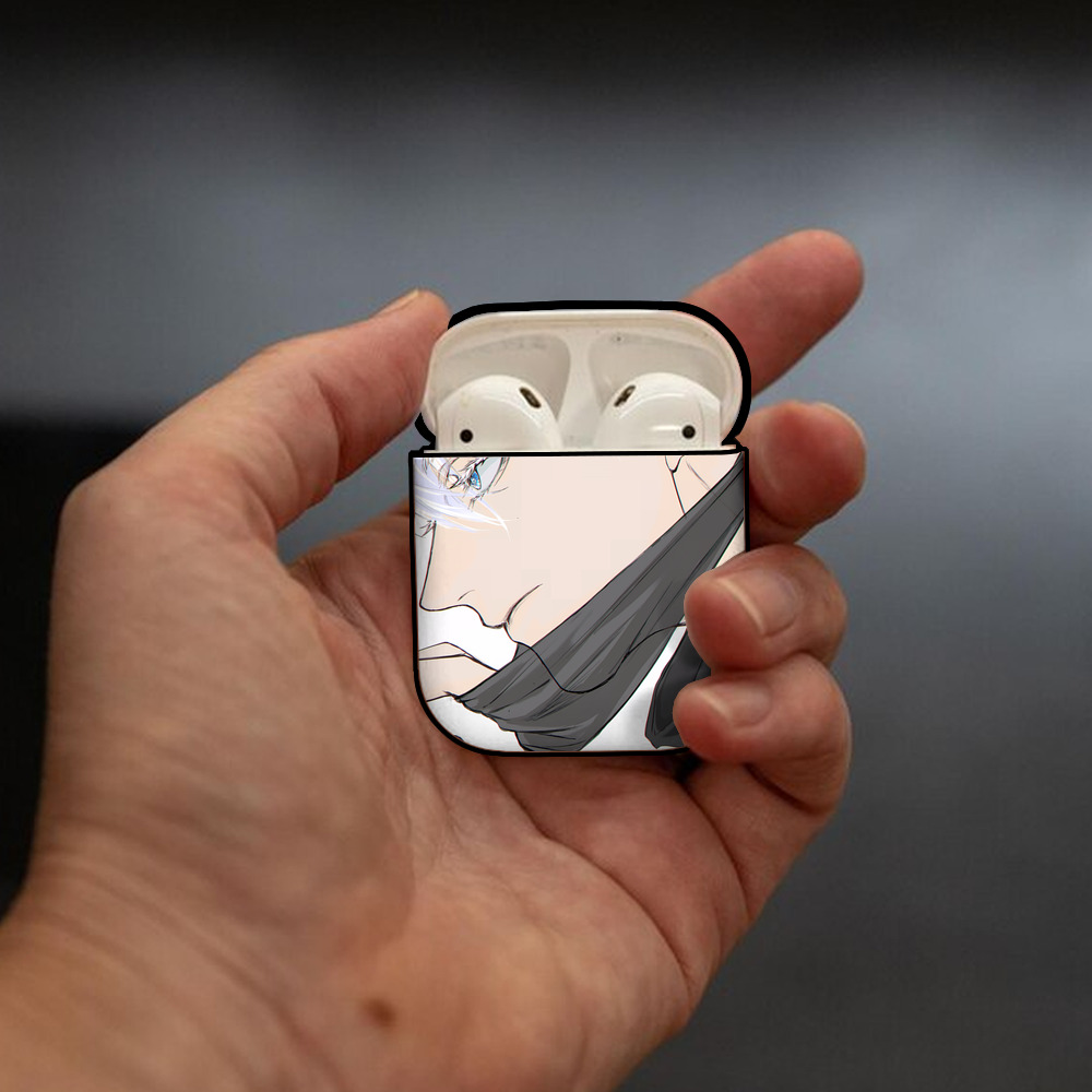 SPY×FAMILY间谍家家酒 AirPods 第2世代保護ケース ハードシェル ブラック 耐衝撃・防指紋・カラビナ付き