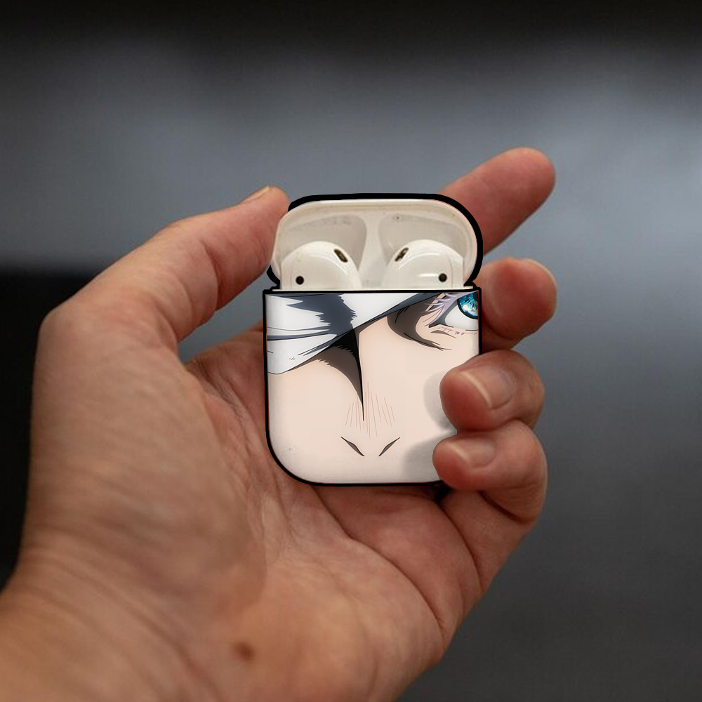 SPY×FAMILY间谍家家酒 AirPods 第2世代保護ケース ハードシェル ブラック 耐衝撃・防指紋・カラビナ付き