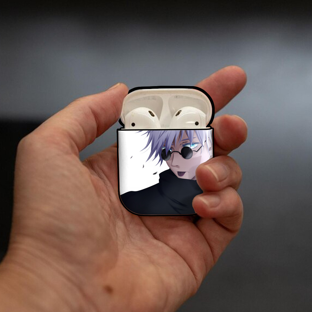 SPY×FAMILY间谍家家酒 AirPods 第2世代保護ケース ハードシェル ブラック 耐衝撃・防指紋・カラビナ付き