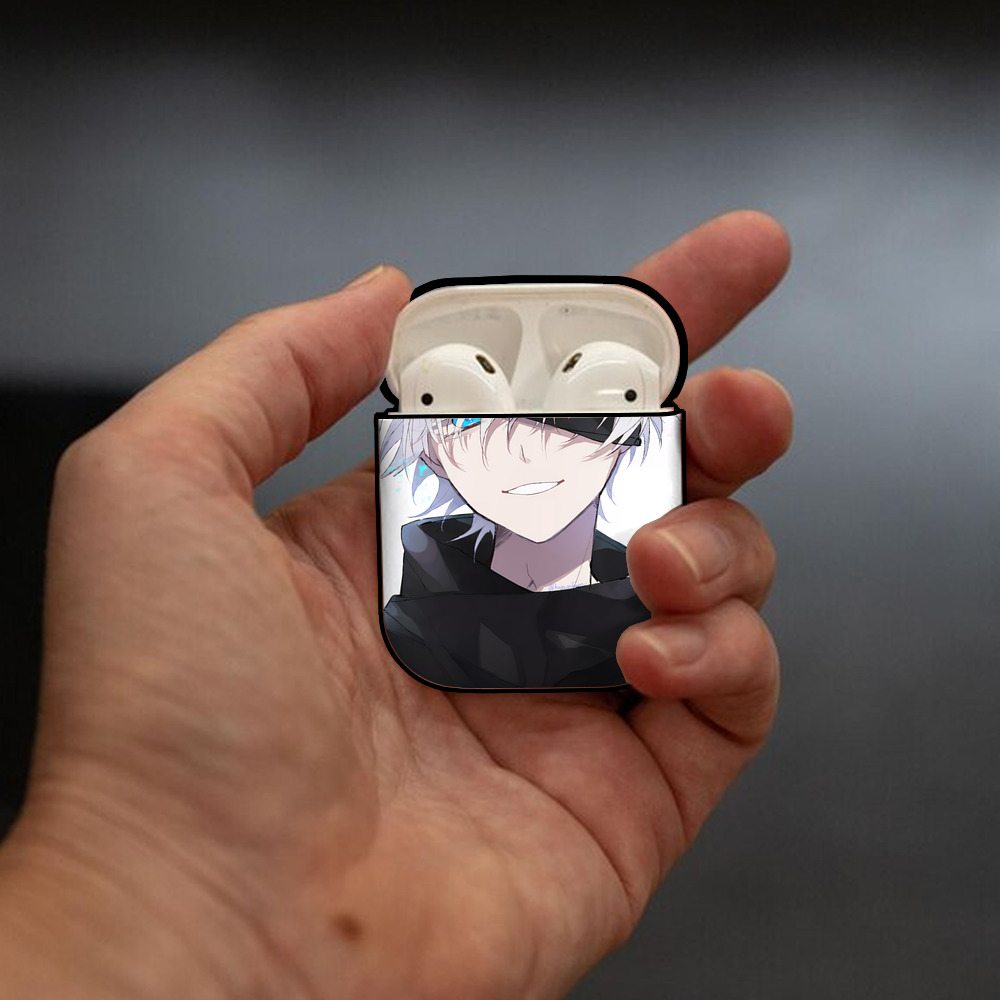 SPY×FAMILY间谍家家酒 AirPods 第2世代保護ケース ハードシェル ブラック 耐衝撃・防指紋・カラビナ付き
