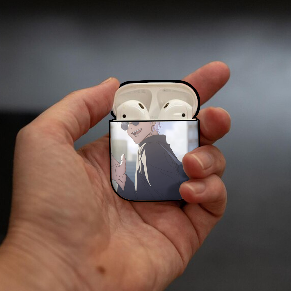 SPY×FAMILY间谍家家酒 AirPods 第2世代保護ケース ハードシェル ブラック 耐衝撃・防指紋・カラビナ付き