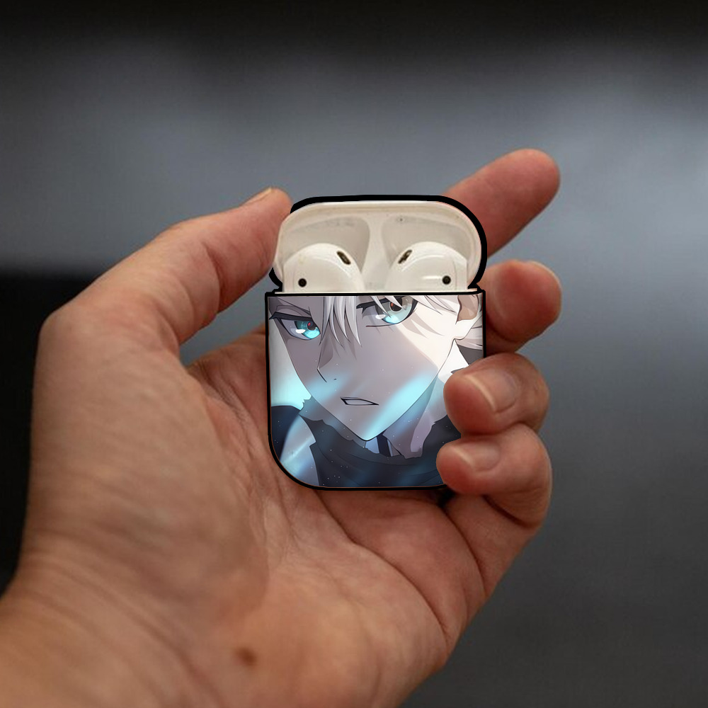 SPY×FAMILY间谍家家酒 AirPods 第2世代保護ケース ハードシェル ブラック 耐衝撃・防指紋・カラビナ付き
