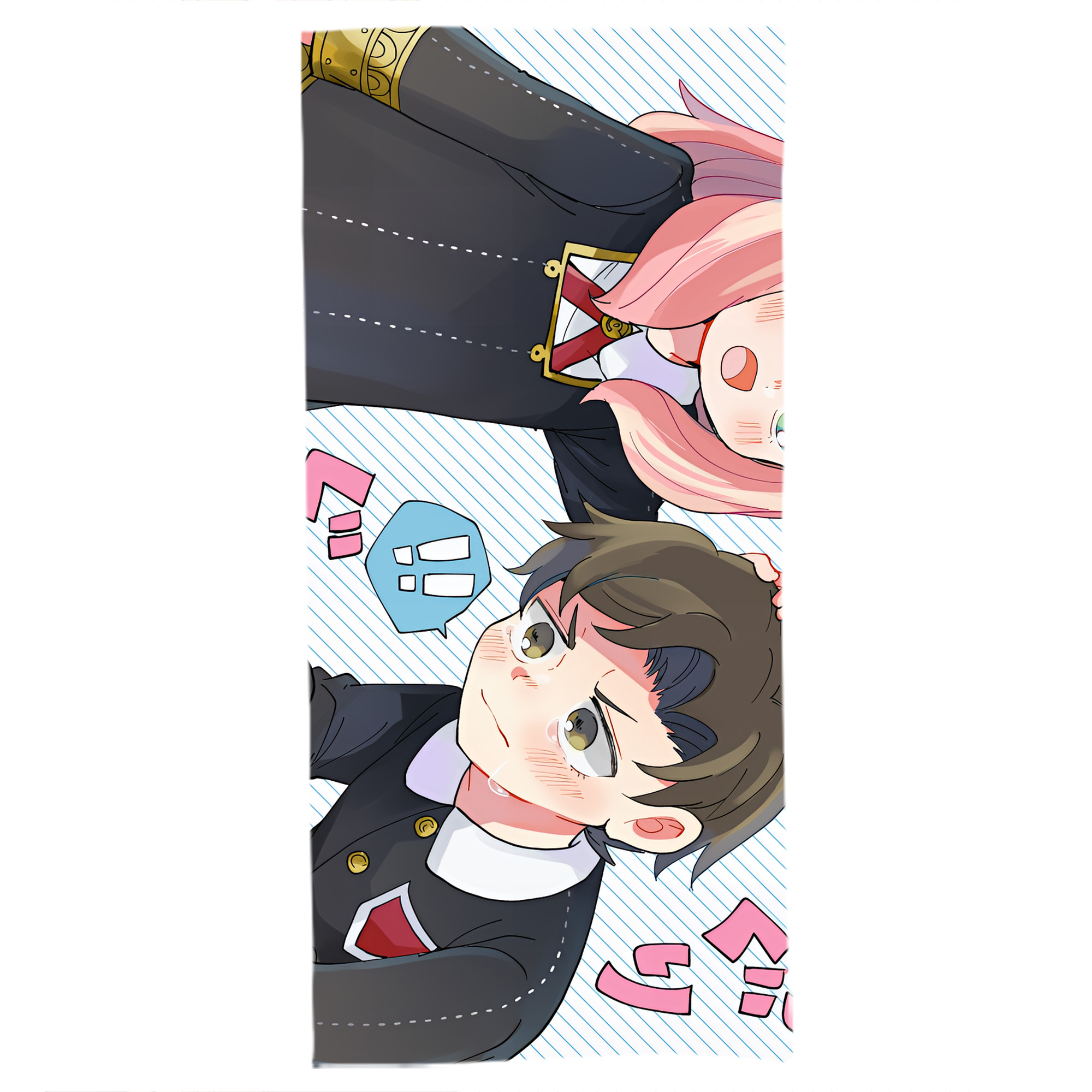 （画像用） SPY×FAMILY间谍家家酒 大判バスタオル 70×140cm 吸水速乾 柔らかい肌触り