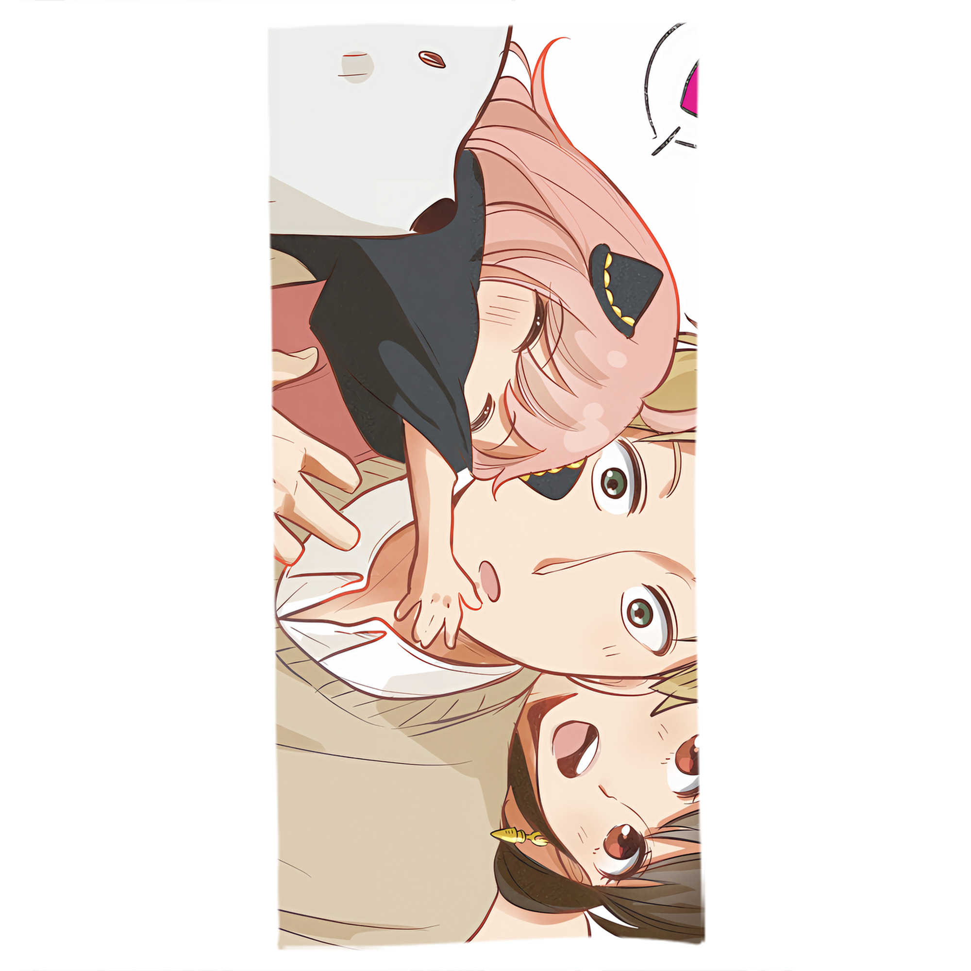 （画像用） SPY×FAMILY间谍家家酒 大判バスタオル 70×140cm 吸水速乾 柔らかい肌触り