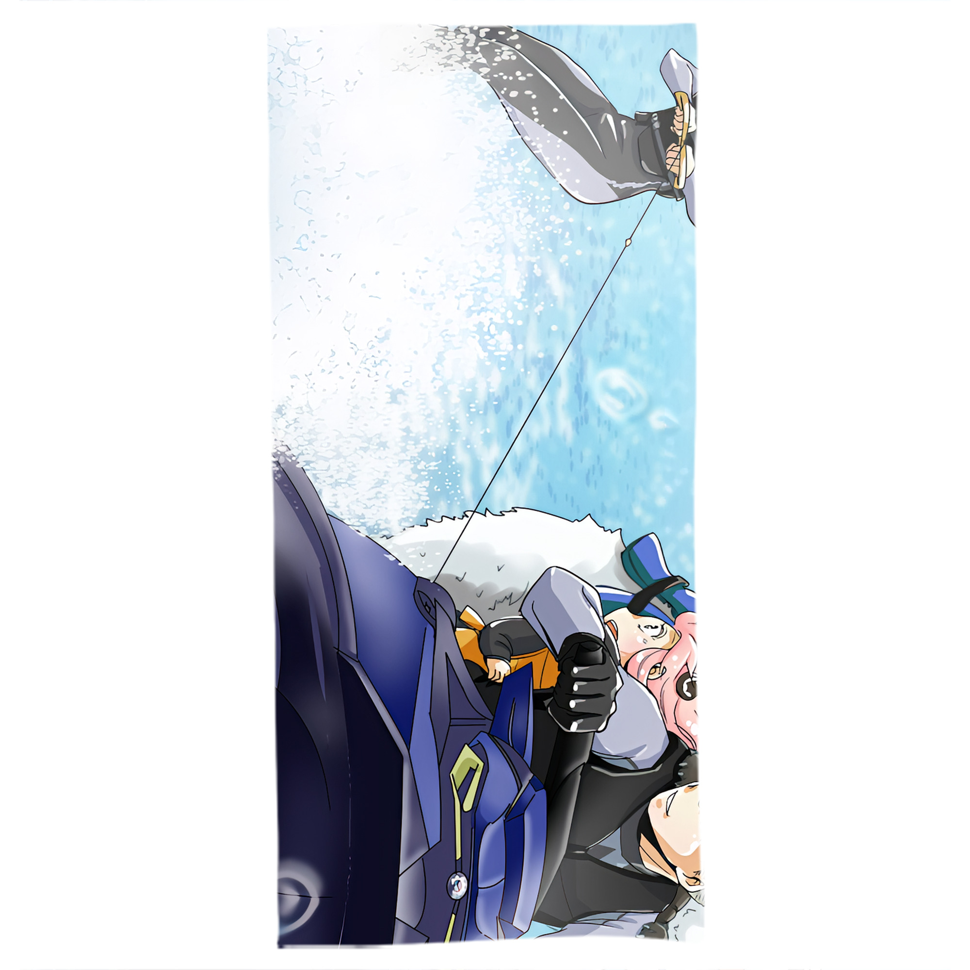 （画像用） SPY×FAMILY间谍家家酒 大判バスタオル 70×140cm 吸水速乾 柔らかい肌触り