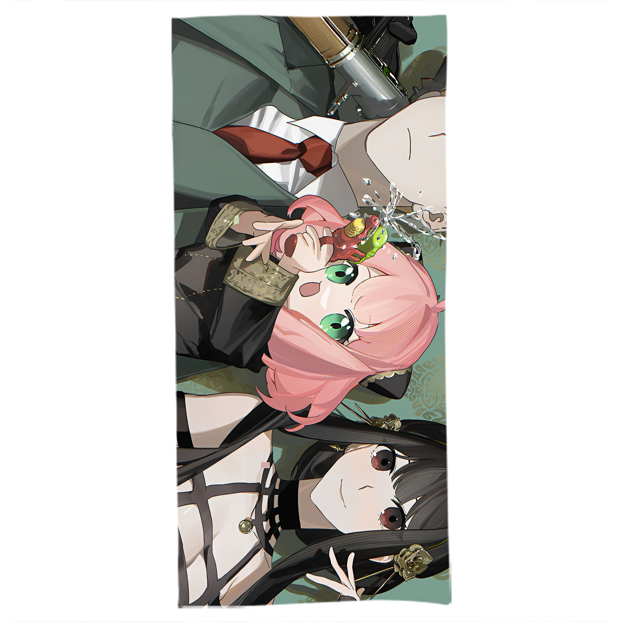 （画像用） SPY×FAMILY间谍家家酒 大判バスタオル 70×140cm 吸水速乾 柔らかい肌触り