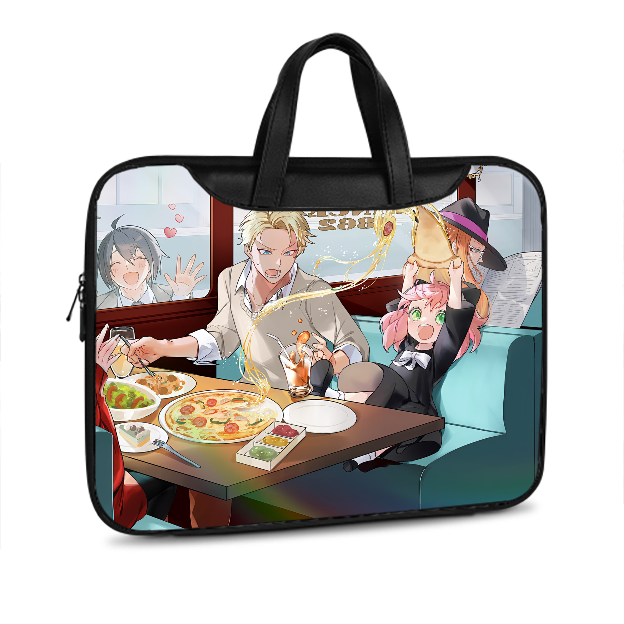 （画像用） SPY×FAMILY间谍家家酒 レザーラップトップバッグ　ノートパソコンケース