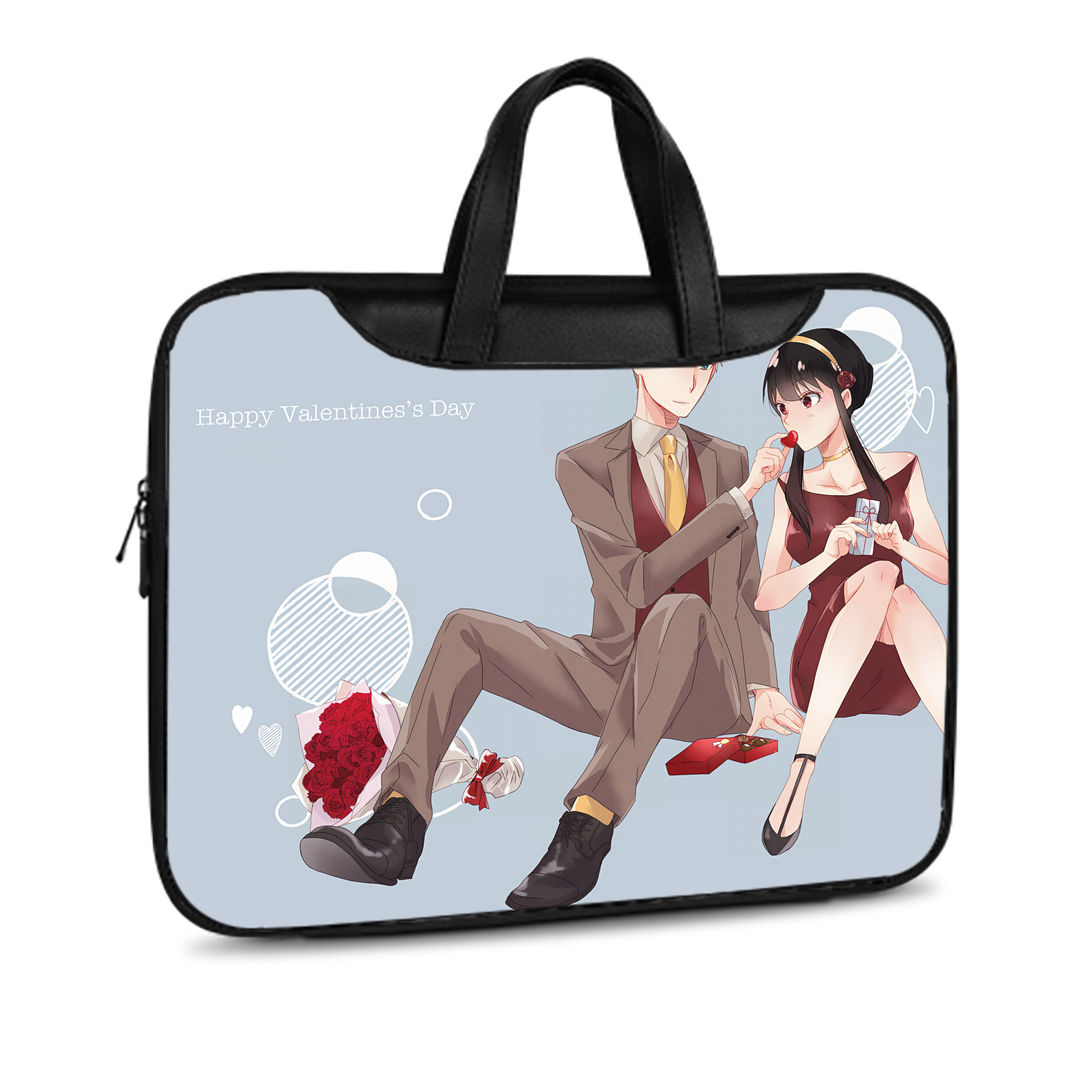 （画像用） SPY×FAMILY间谍家家酒 レザーラップトップバッグ　ノートパソコンケース