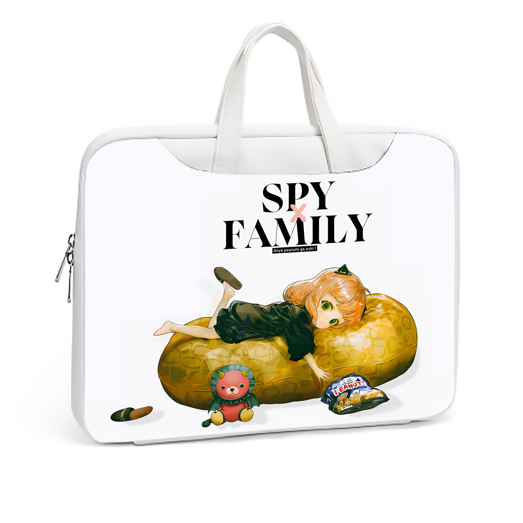 （画像用） SPY×FAMILY间谍家家酒 レザーラップトップバッグ　ノートパソコンケース