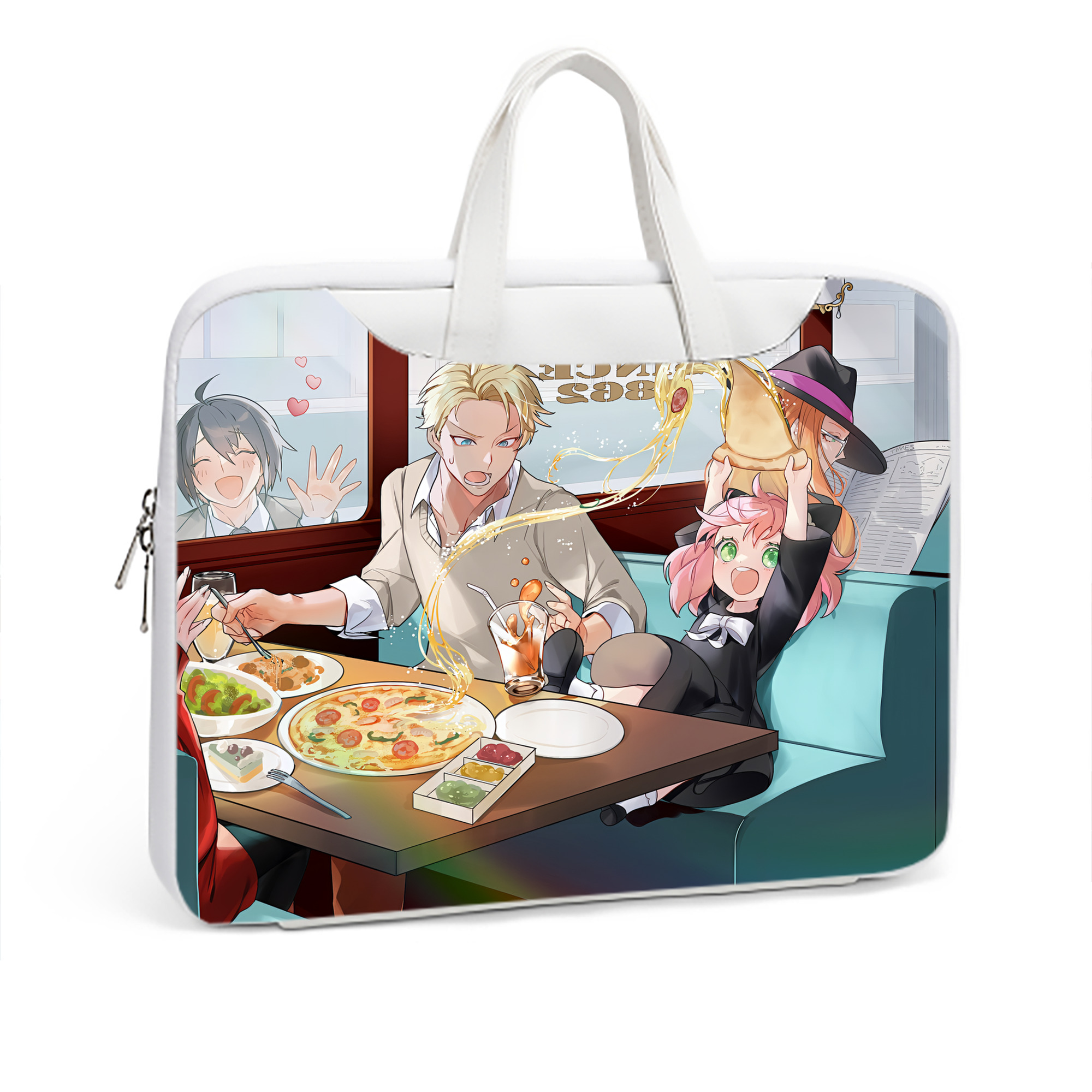 （画像用） SPY×FAMILY间谍家家酒 レザーラップトップバッグ　ノートパソコンケース