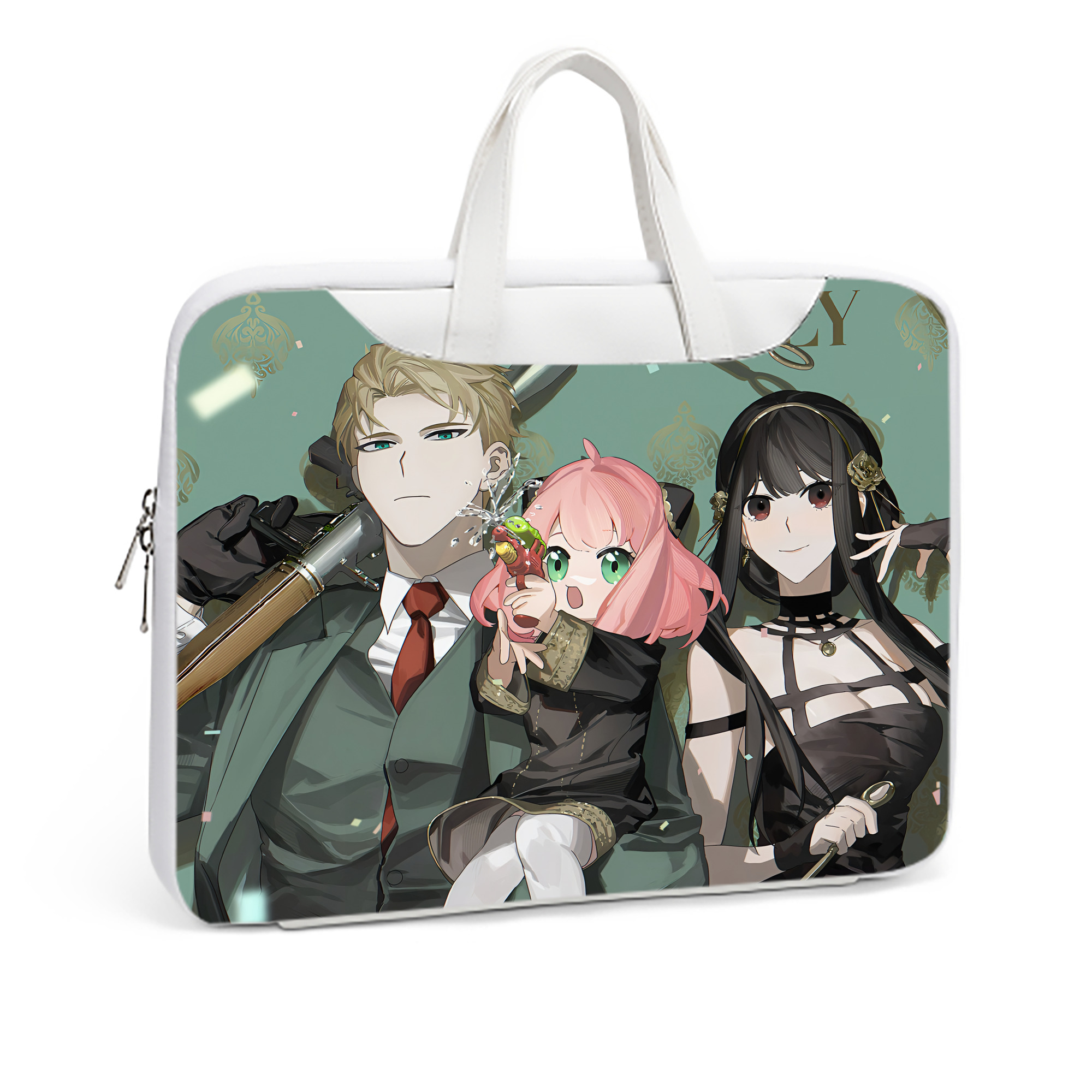 （画像用） SPY×FAMILY间谍家家酒 レザーラップトップバッグ　ノートパソコンケース