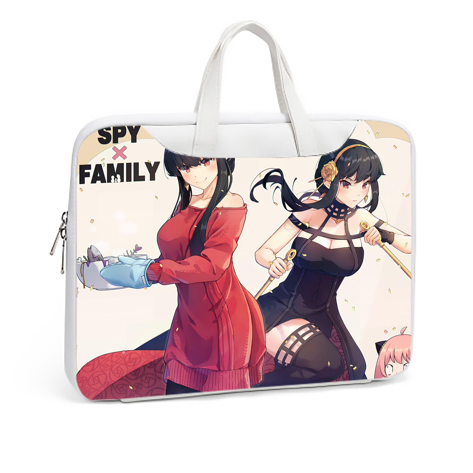 （画像用） SPY×FAMILY间谍家家酒 レザーラップトップバッグ　ノートパソコンケース