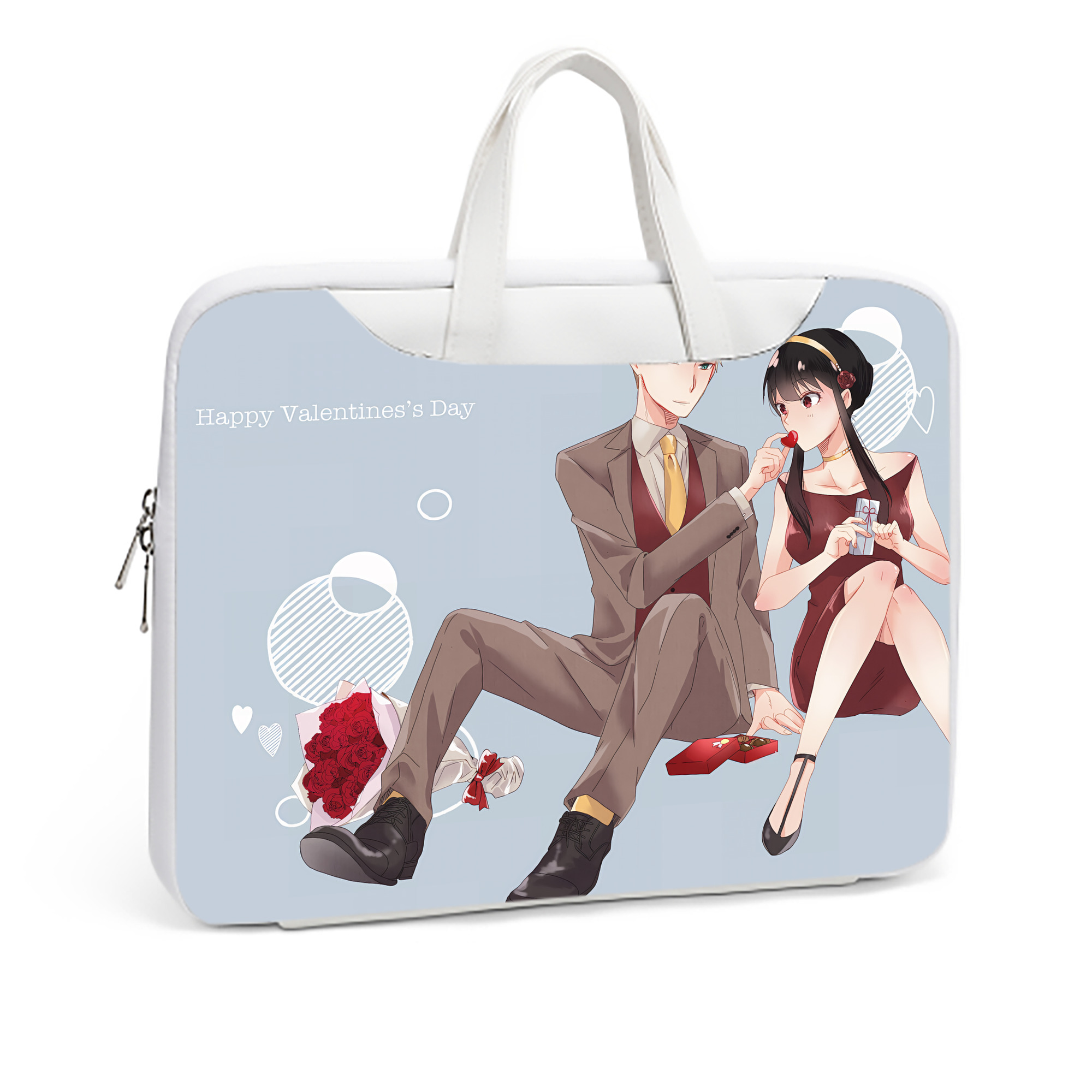 （画像用） SPY×FAMILY间谍家家酒 レザーラップトップバッグ　ノートパソコンケース