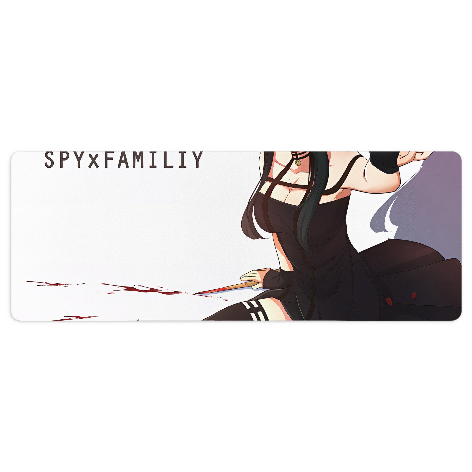 （画像用） SPY×FAMILY间谍家家酒 ステッチ加工 大判デスクマット／滑り止めマウスパッド
