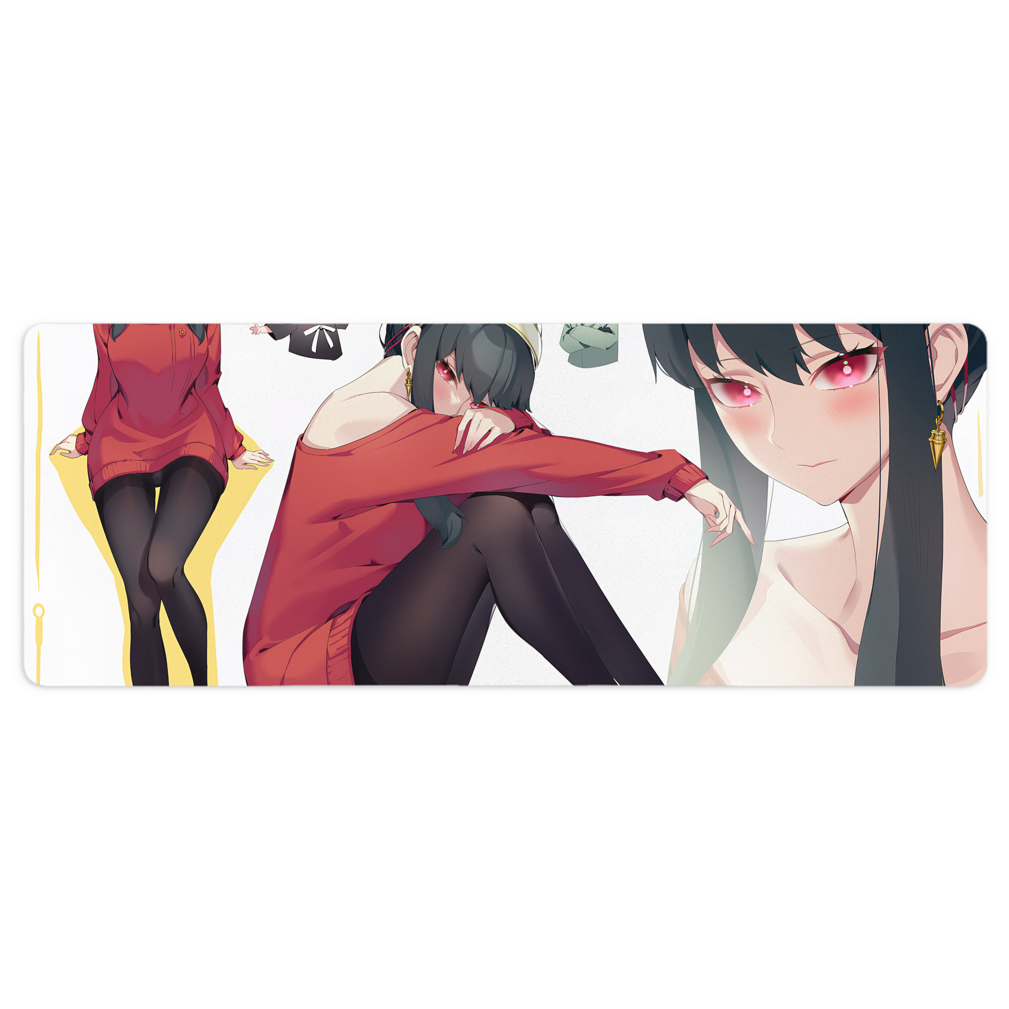（画像用） SPY×FAMILY间谍家家酒 ステッチ加工 大判デスクマット／滑り止めマウスパッド