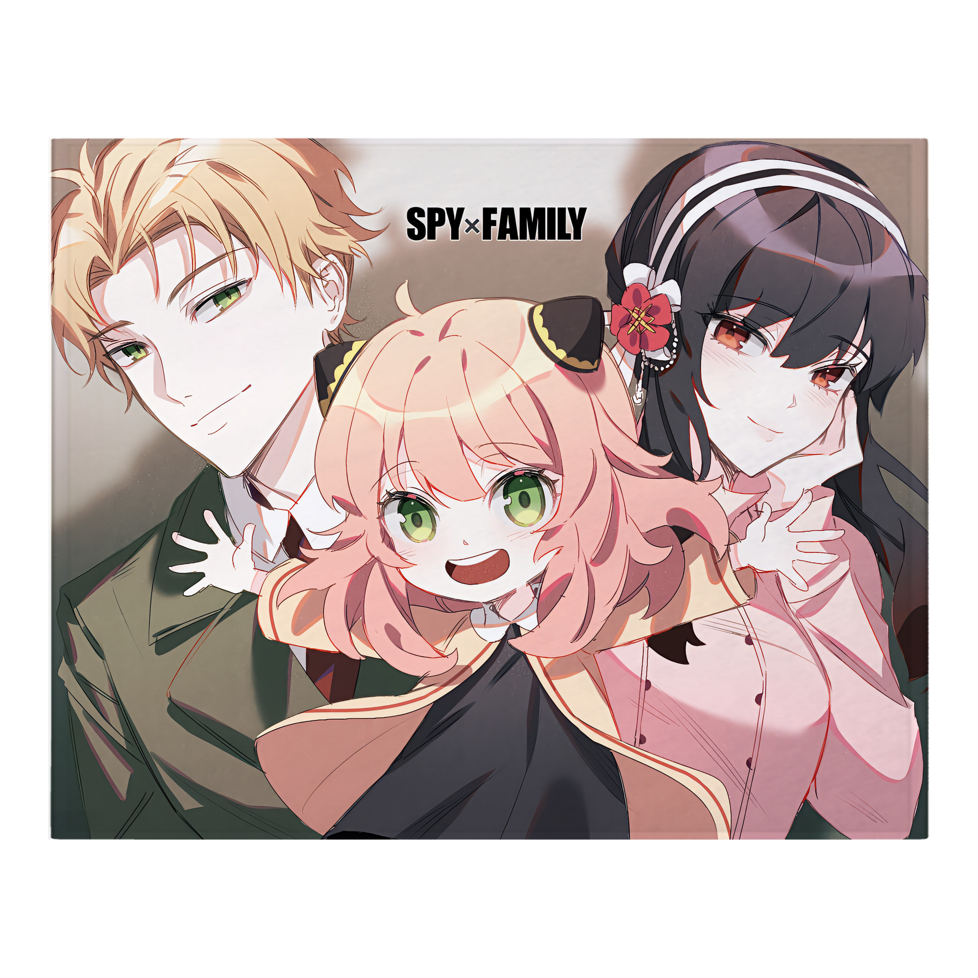 （画像用） SPY×FAMILY间谍家家酒 フランネルブランケット・多サイズ対応（横型）